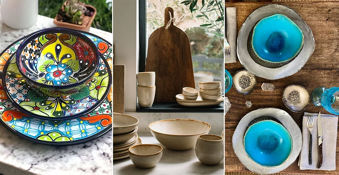 ظروف پذیرایی دستساز یا حتی آماده به عنوان هدیه خانه جدید