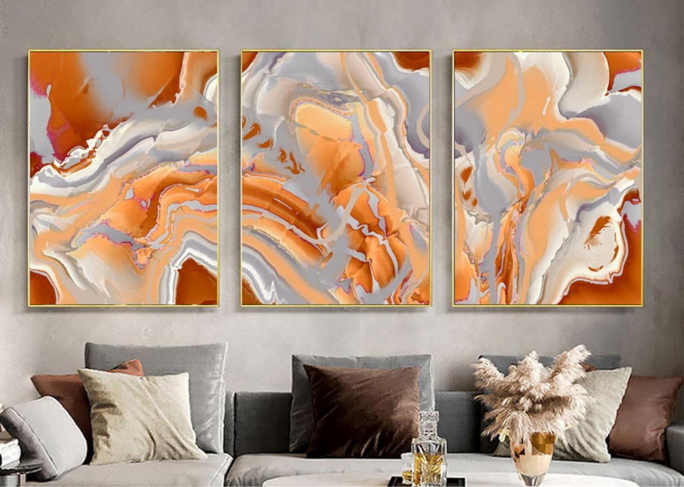 تابلو 3 تایی دکوراتیو شیک