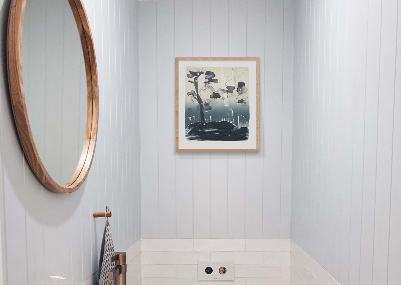 تابلو مناسب برای اتاقهای کوچک