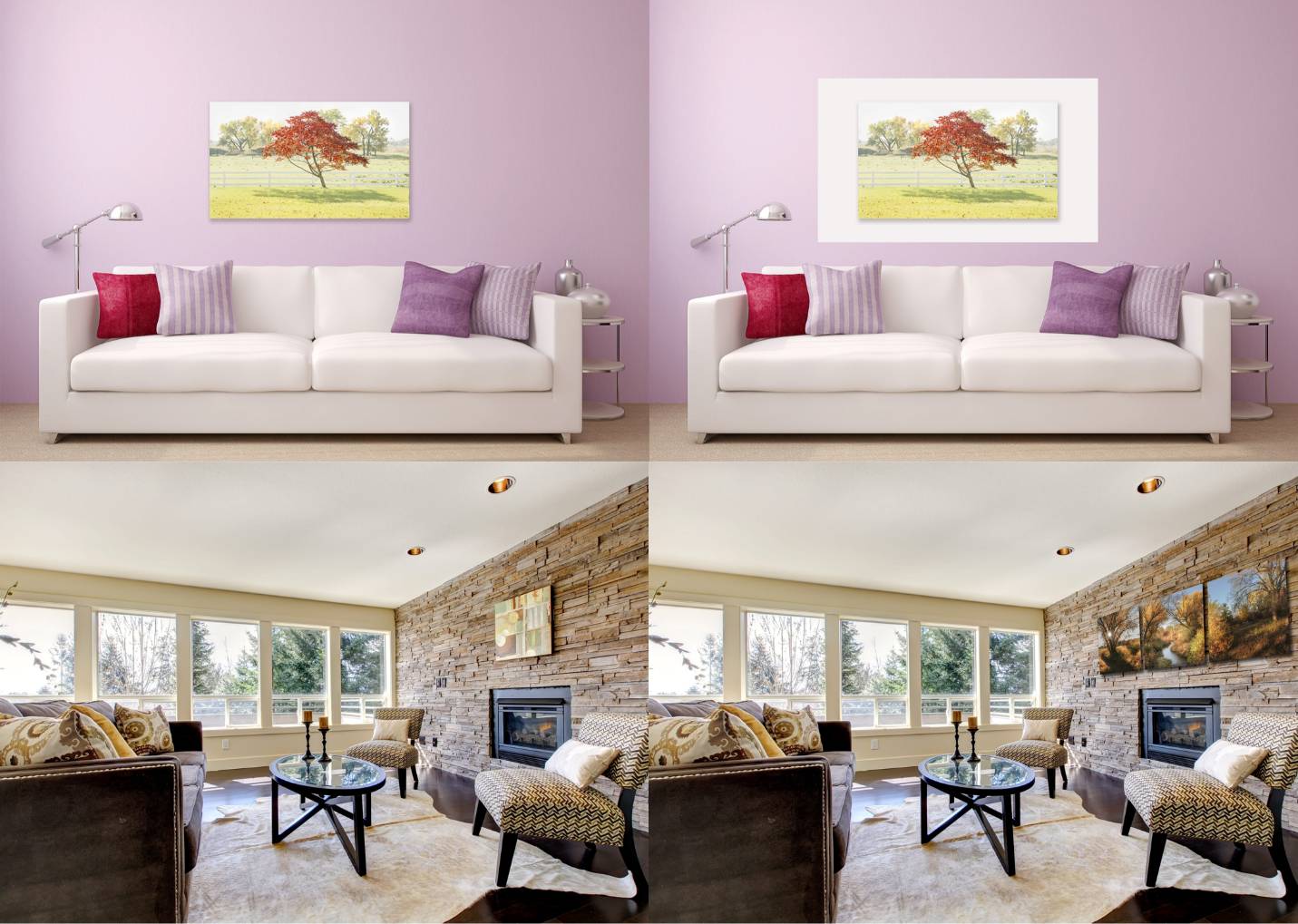 نکات انتخاب تابلو در فضاهای بزرگ و باز