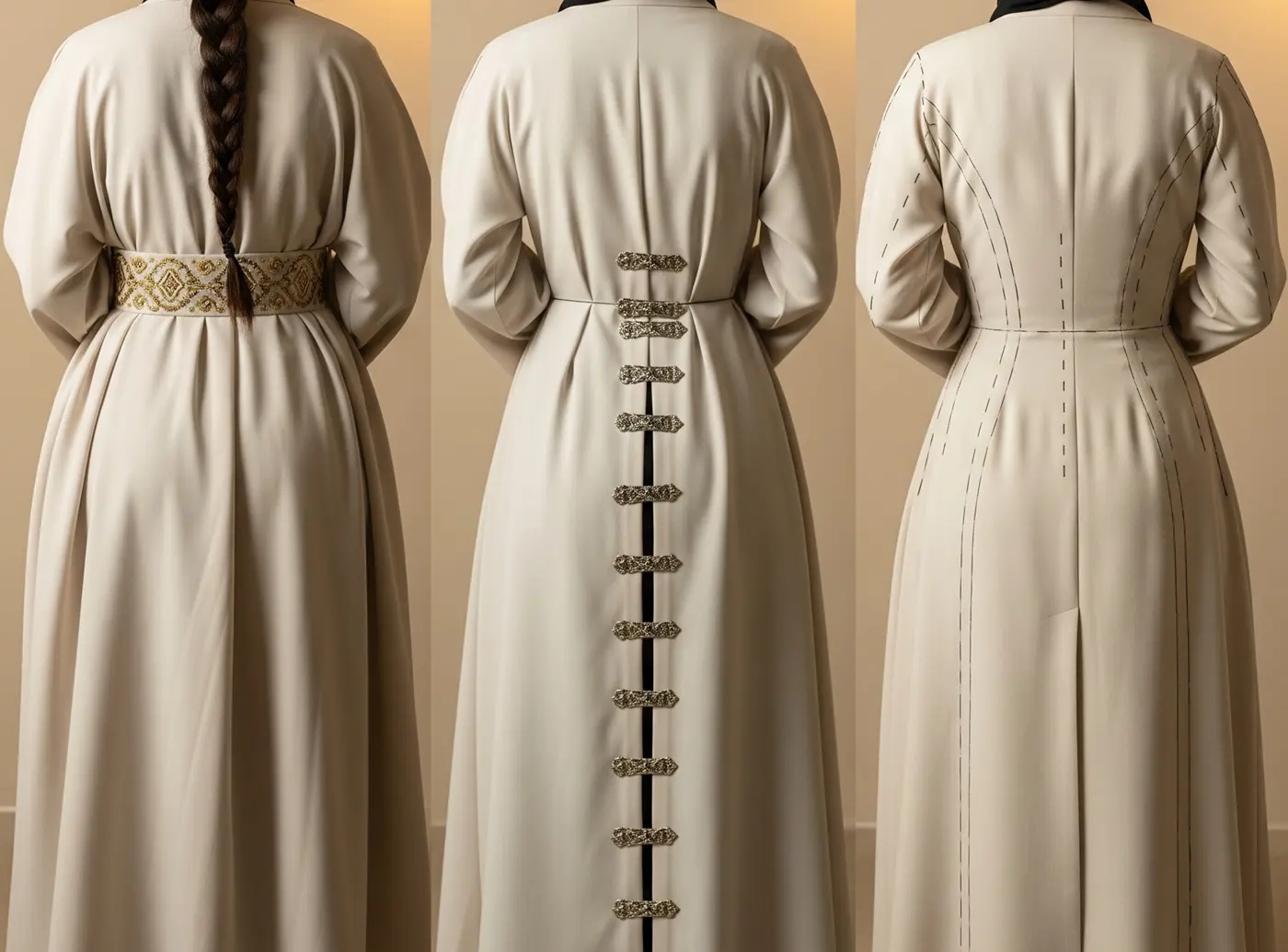 انواع روش های تنگ کردن مانتو کیمونو