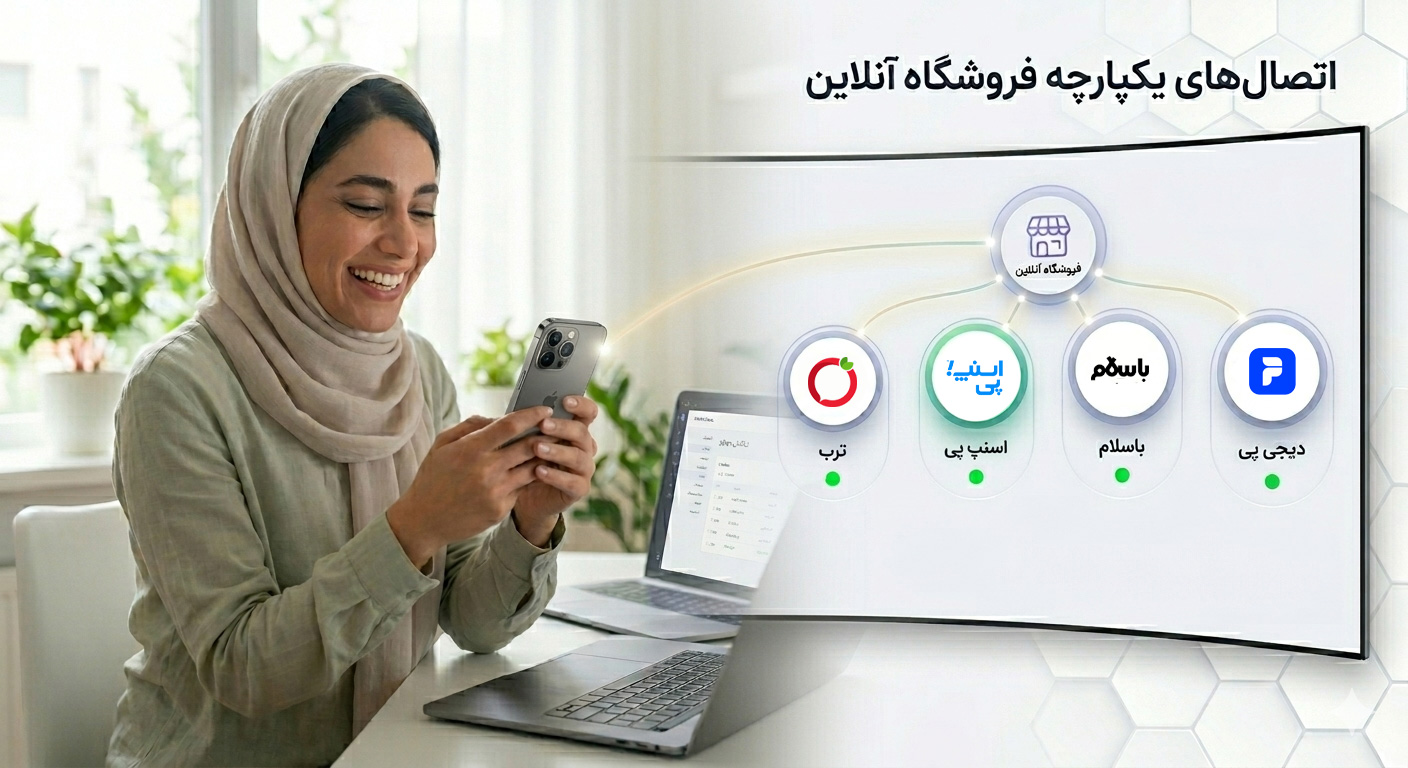فروش از طریق همه کانال های فروش