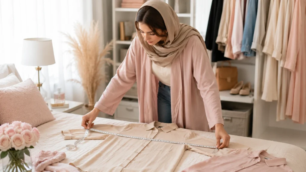 اندازه گیری سایز لباس