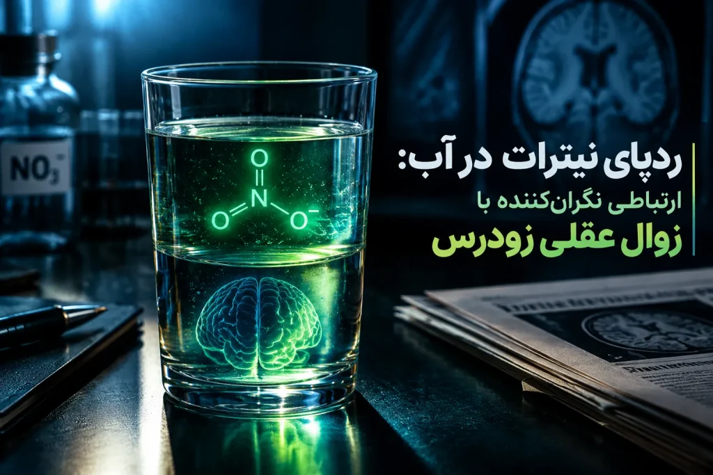 ردپای نیترات در آب، ارتباطی نگران کننده با زوال عقلی زودرس
